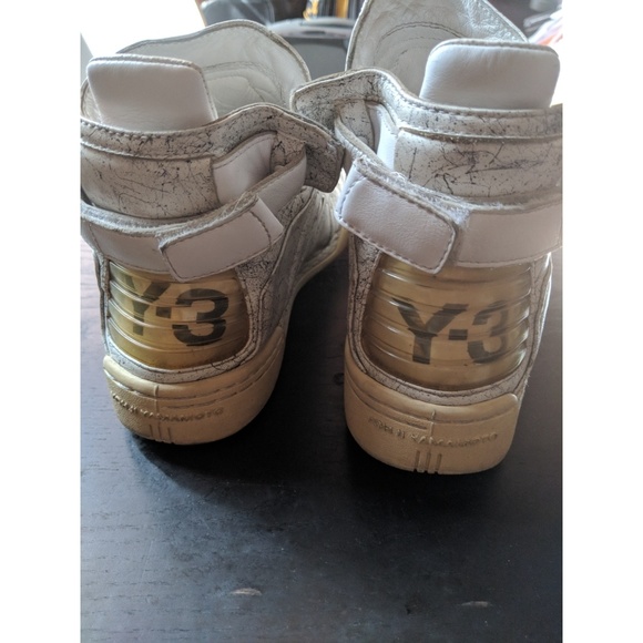 FINAL PRICE Y-3 Hayworth Mid II RARE Splatter Sneakers 8 - Picture 6 of 7